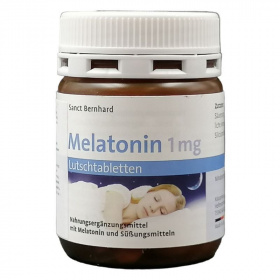 Sanct Bernhard Melatonin (1mg) rágótabletta 120db