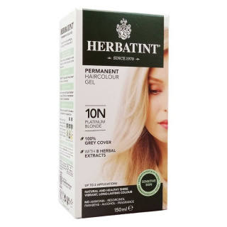 Herbatint 10N platinaszőke hajfesték 135ml