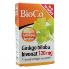 BioCo Ginkgo Biloba kivonat 120mg Megapack tabletta 90db BioCo Ginkgo Biloba kivonat 120mg Megapack tabletta 90db