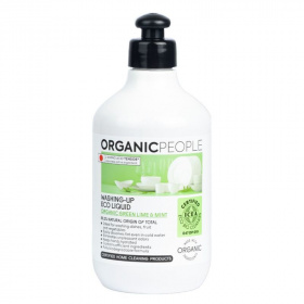Organic People öko mosogatószer (bio zöld lime-mal és mentával) 500ml