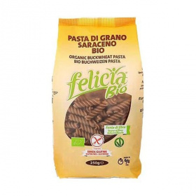 Felicia bio gluténmentes hajdina száraztészta - orsó (fusilli) 250g