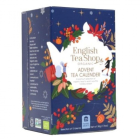 English Tea Shop 25 bio adventi kalendárium kék 25db