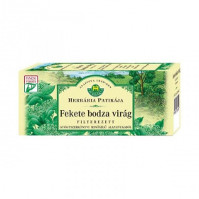 Herbária fekete bodzavirág filteres tea 25db