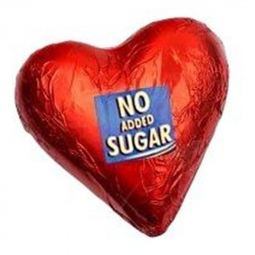 Dibette nas valentin szív tejcsokoládé (hozzáadott cukor nélkül, üreges figura) 30g