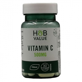 H&B Value C-vitamin Vegán tabletta 30 db