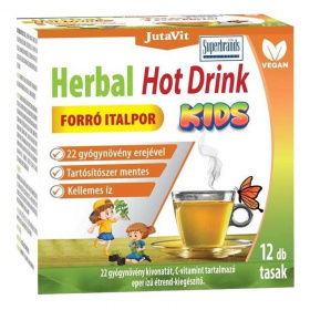 Jutavit herbal hot drink kids 12db