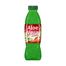 McCarter Aloe Vera aloe vera ital aloe darabokkal - eper 500ml