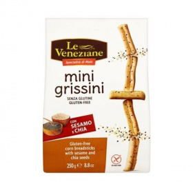 Le Veneziane mini grissini - szezám-chia mag 250g