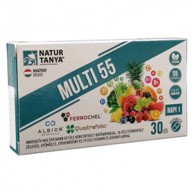 Natur Tanya multi 55 fermentált multivitamin tabletta 30db
