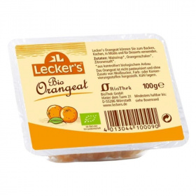 Leckers bio kandírozott narancs 100g