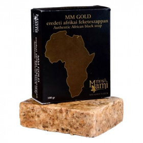 MM gold natúr afrikai fekete szappan 100g