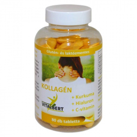 Vitalbert Kollagén tabletta 80db