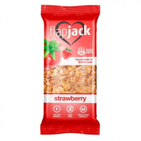 Flap Jack zabszelet - eper darabokkal 100g