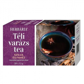 Herbária téli varázs szilva-fahéj ízű tea (20 x 1,5g) 30g