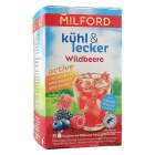 Milford kühl & lecker active erdei gyümölcs ízű hidegen készíthető gyümölcstea (20db) 50g Milford kühl & lecker active erdei gyümölcs ízű hidegen készíthető gyümölcstea (20db) 50g