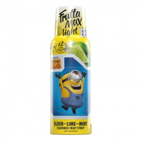 FruttaMax Minion Light szörp - bodza, lime, menta 500ml