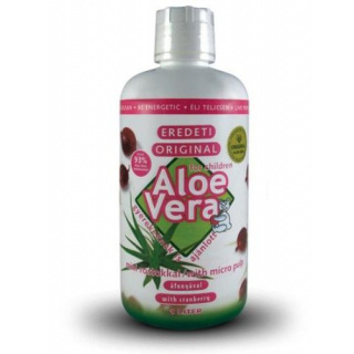 Alveola eredeti aloe vera ital áfonya 1000ml