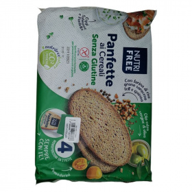 Nutri Free panfette rustico multicereleale barna szeletelt kenyér 320g