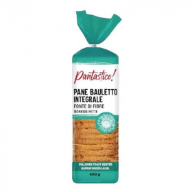 Pantastico teljes kiőrlésű toast kenyér 400g