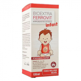 Bioextra Ferrovit Infant speciális - gyógyászati célra szánt - tápszer 4 hónapos kortól 120ml