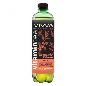 Viwa vitamintea - black tea, peach 600ml