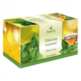 Mecsek zöld tea - menta (20x2g) 20db