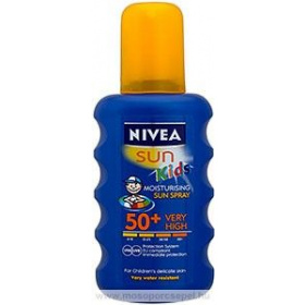 Nivea Sun Kids napozó spray FF50 + 200ml