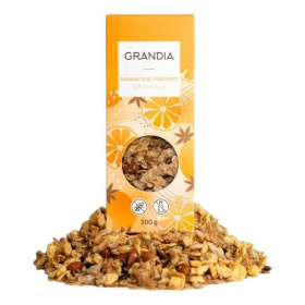 Grandia narancs-fűszer granola gluténmentes laktózmentes 300g
