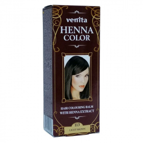 Venita Henna Color színező hajbalzsam nr. 113 - világosbarna 75ml