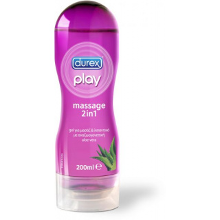 Durex Play Massage 2 az 1-ben masszázs zselé és síkosító 200ml