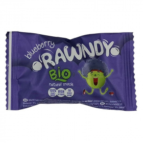 Rawndy Bio kék áfonyás energiakorong 26g