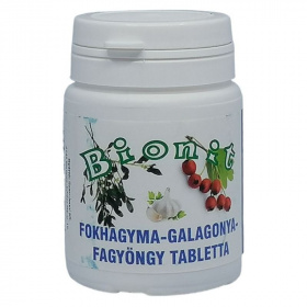 Bionit fokhagyma-fagyöngy-galagonya tabletta 150db