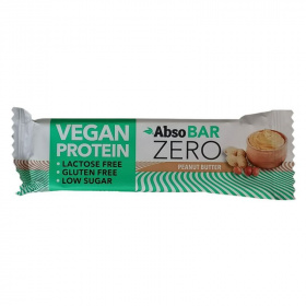 AbsoBAR zero vegán proteinszelet - mogyoróvaj 40g