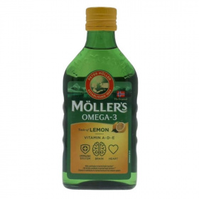 Möllers tőkehalmáj olaj citrom íz 250ml