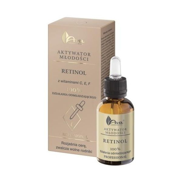 Ava Tiszta Retinol Ránctalanító Ampulla C+e+f Vitaminnal 30 ml
