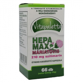 Vitapaletta Hepa Max Máriatövis (szilimarin 210mg) kapszula 66db