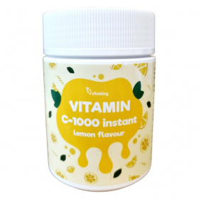 Vitaking Vitamin C-1000 instant por - lemon ízű 150g