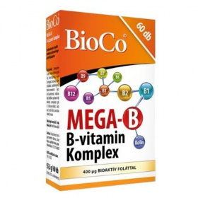 BioCo Mega-B B-vitamin Komplex filmtabletta 60db