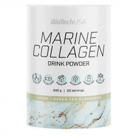 BioTechUsa Marine Collagen (zöld tea-citrom) 240g