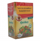 Herbex szív és érrendszer tea homoktövissel 20db Herbex szív és érrendszer tea homoktövissel 20db