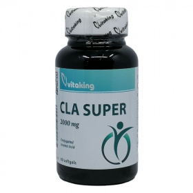 Vitaking CLA Super 2000mg Super-Konjugált Linolsav kapszula 60db