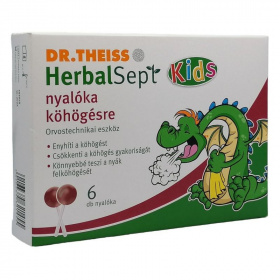 HerbalSept Kids nyalóka köhögésre 6db