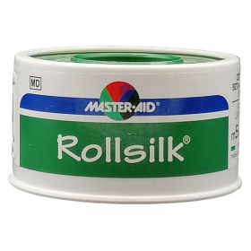 Master-Aid Roll-Silk 5m x 2,5cm-es ragtapasz 1db