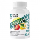 Natur Tanya szerves C+D+K vitamin tabletta 60db Natur Tanya szerves C+D+K vitamin tabletta 60db