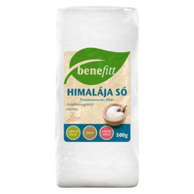 Benefitt Himalája só - fehér finom őrlésű 500g