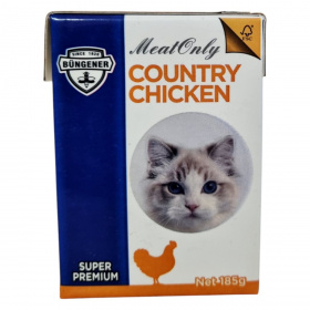Büngener Meat Only Cat monoprotein (tanyasi csirkehús) nedves eledel 185g