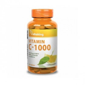 Vitaking Vitamin C-1000 citrus + acerola tabletta 90db