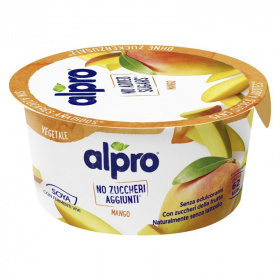 Alpro szójagurt (mangós, hozzáadott cukrot nem tartalmaz) 135g