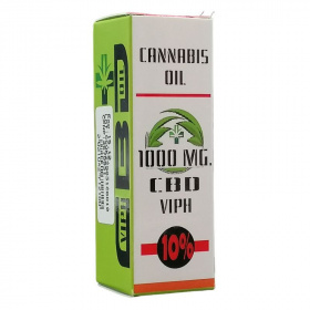 VIPH Cannabis CBD olaj száj- és nyálkahártyaápoló kozmetikum 10% (1000mg) komplex 10ml