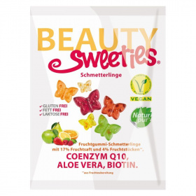 Beauty Sweeties gluténmentes vegán gumicukor (pillangók) 125g
